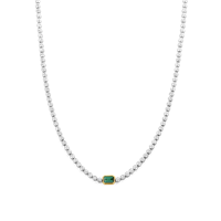 Collana Ti Sento Milano Donna in Argento Zirconia 34053EM/42 - 34053EM/42
